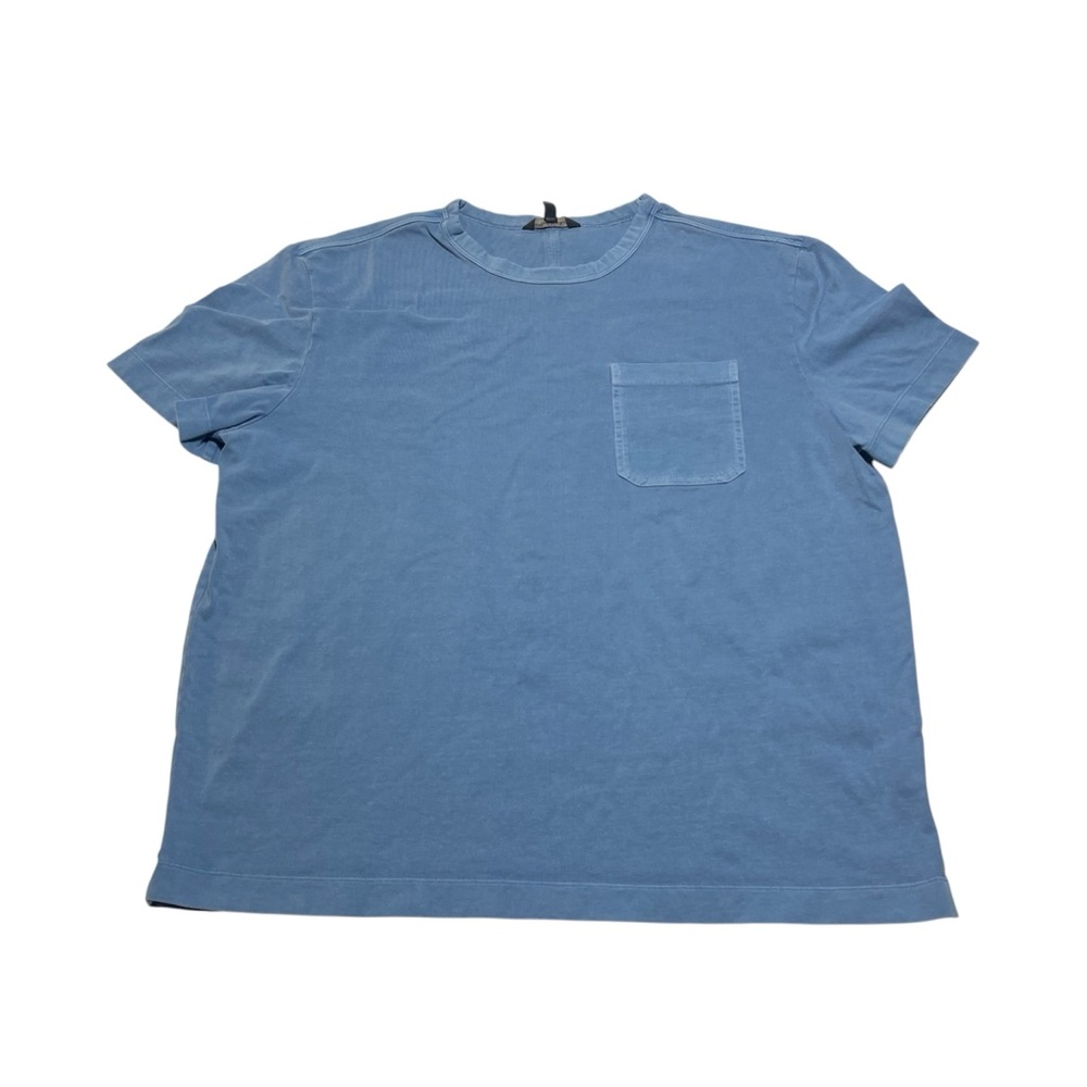Banana Republic Blue T-Shirt Men’s Size XL Preppy Casual 100% Cotton Comfort